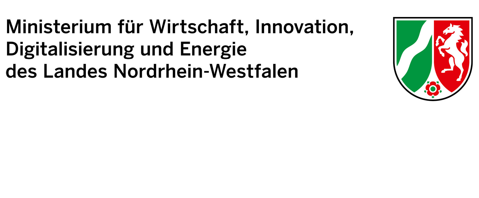 Logo Ministerium für Wirtschaft, Innovation, Digitalisierung und Energie des Landes Nordrhein-Westfalen
