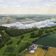 Das 290 Hektar große Industriegebiet: der newPark. Foto: VIA Drupsteen, Köln